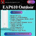 Tp-Link Eap610-Outdoor Wifi6 Ax1800 Gigabit External Access Point