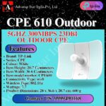 TP-Link CPE610 High Power Outdoor CPE/Access Point
