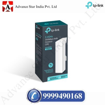 TP-Link CPE210 2.4GHz 300Mbps Wi-Fi Outdoor CPE