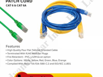 D-Link RJ45 CAT-6 P NCB-C6UGRYR1-1 1-Meter Patch Cord