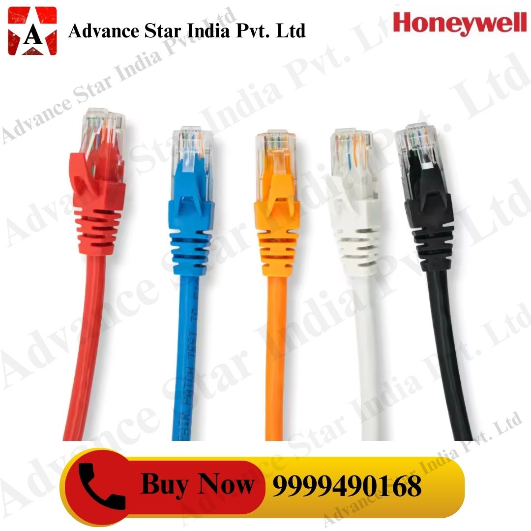 Honeywell CAT6 UTP(UnSheilded) RJ45 Patch Cord Orange (1 Metre)