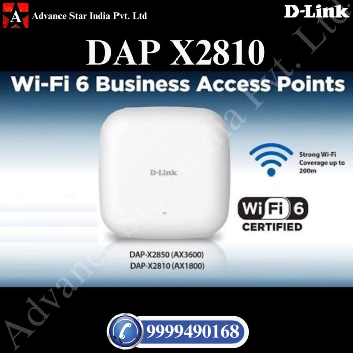 275 D-Link DAP-X2810 PoE Access Point WiFi 6