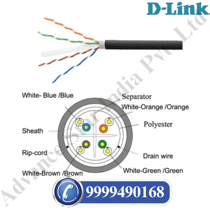 D-Link CAT6 Outdoor Double Jacket