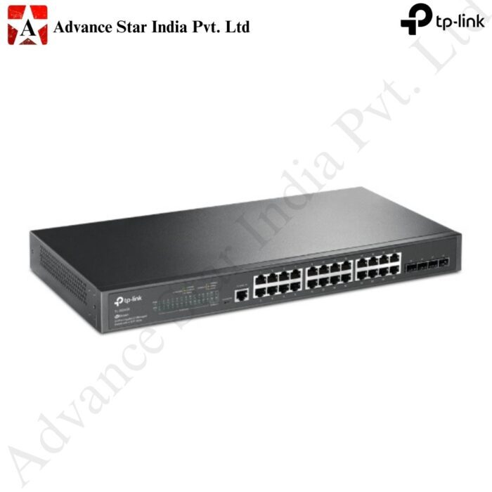 TP-Link TL-SG3428 | 24 Port Gigabit Switch, 4 SFP Slots