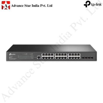 TP-Link TL-SG3428 | 24 Port Gigabit Switch, 4 SFP Slots