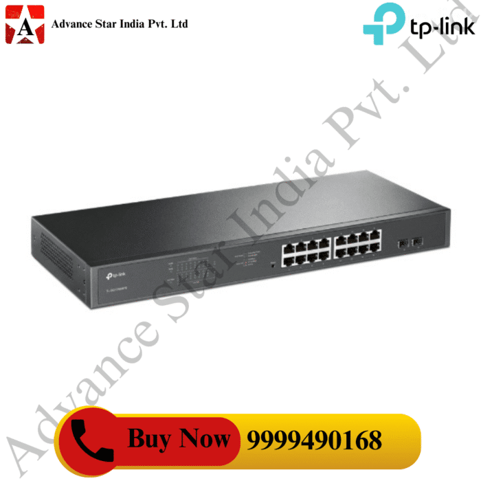 TL-SG1218MPE 16-Port Gigabit Easy Smart PoE+ Switch with 2 SFP Slots