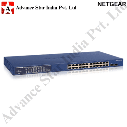 GS724TPP — 24-Port Gigabit Ethernet Hi-Power PoE+ Smart Switch