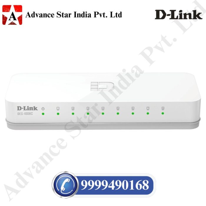 8-Port 10/100 Mbps Unmanaged Switch DES-1008C