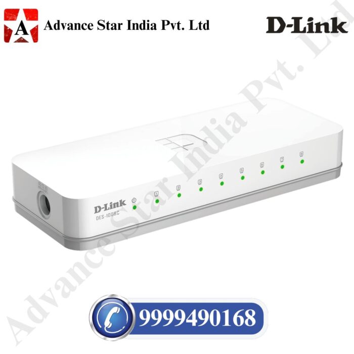 8-Port 10/100 Mbps Unmanaged Switch DES-1008C
