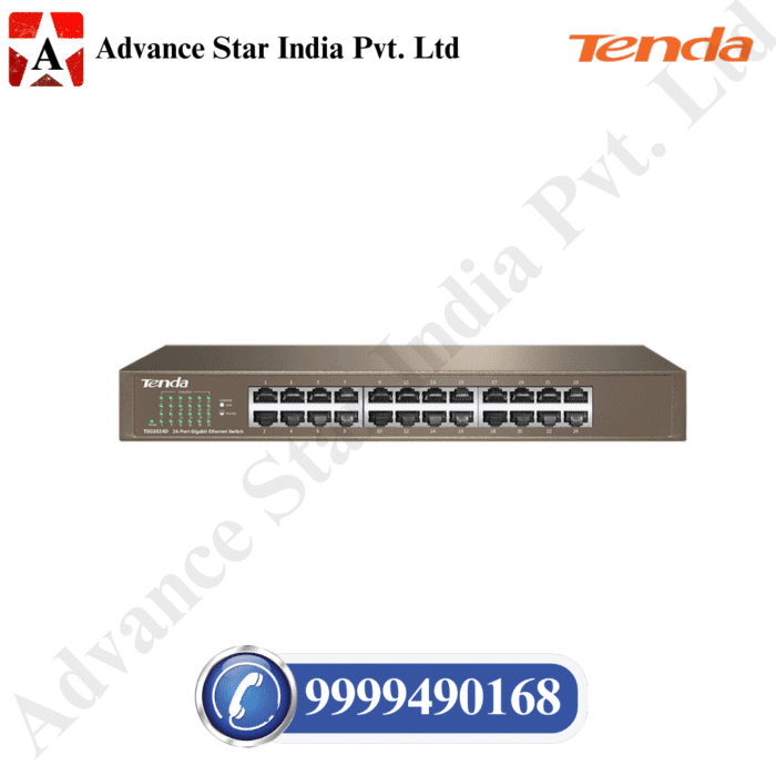 Tenda TEG1024D 24 Port 10/100/1000 Mbps Gigabit Lan Desktop Rack Mount Switch