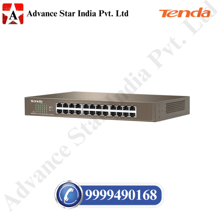 Tenda TEG1024D 24 Port 10/100/1000 Mbps Gigabit Lan Desktop Rack Mount Switch