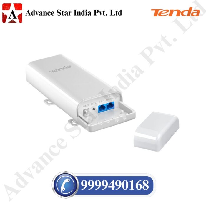 Tenda O3 2.4GHz N150 Long Range Smart Manage Outdoor CPE | 12dBi, 5km+|Point to Point Wireless Bridge | Fast Ethernet PoE Ports |
