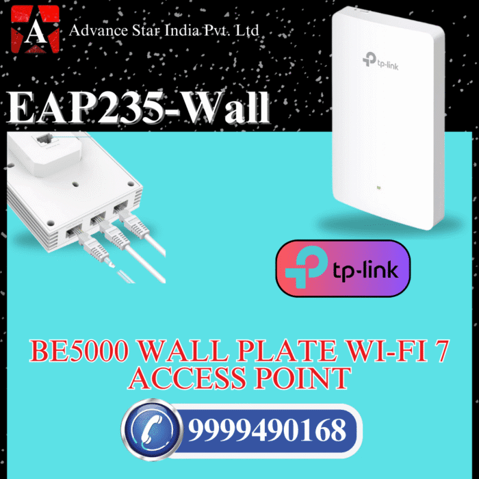 EAP235-Wall Omada AC1200 Wireless MU-MIMO Gigabit Wall Plate Access Point