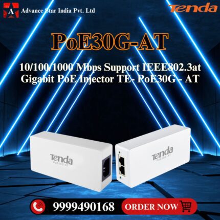 PoE30G-AT PoE Injector delivers up to 30W output power per port