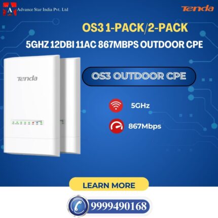 OS3 1-pack/2-pack 5GHz 12dBi 11AC 867Mbps Outdoor CPE