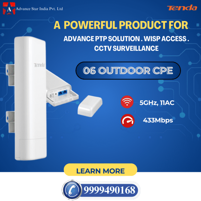 O6 1-pack 5GHz 16dBi 11AC Gigabit Outdoor CPE