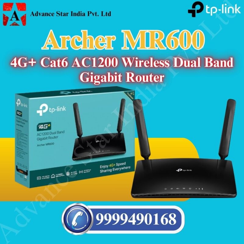 Archer MR600 4G+ Cat6 AC1200 Wireless Dual Band Gigabit Router