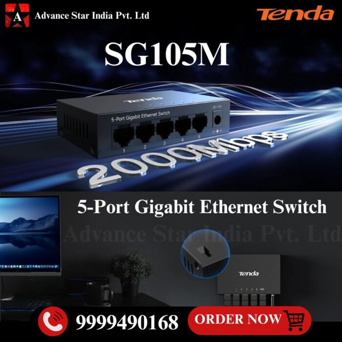 SG105M 5-Port Gigabit Ethernet Switch
