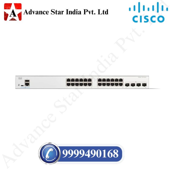 Cisco 1300- 24T-4G IN Managed Switch 24 Port