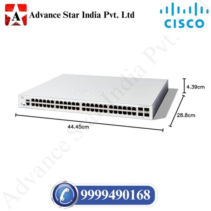 Cisco 1300-48T-4G Managed Switch 48 Port
