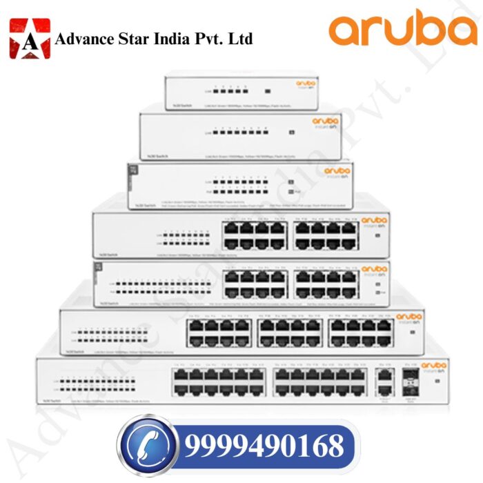 JL810A 8 Port Instant On Managed Switch