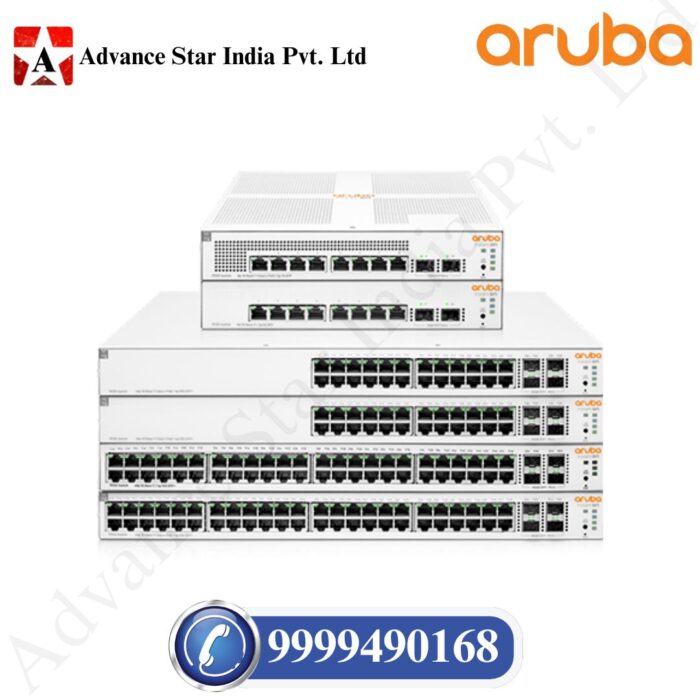 JL810A 8 Port Instant On Managed Switch