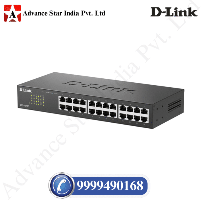 DGS-1024C 24-Port Gigabit Unmanaged Switch