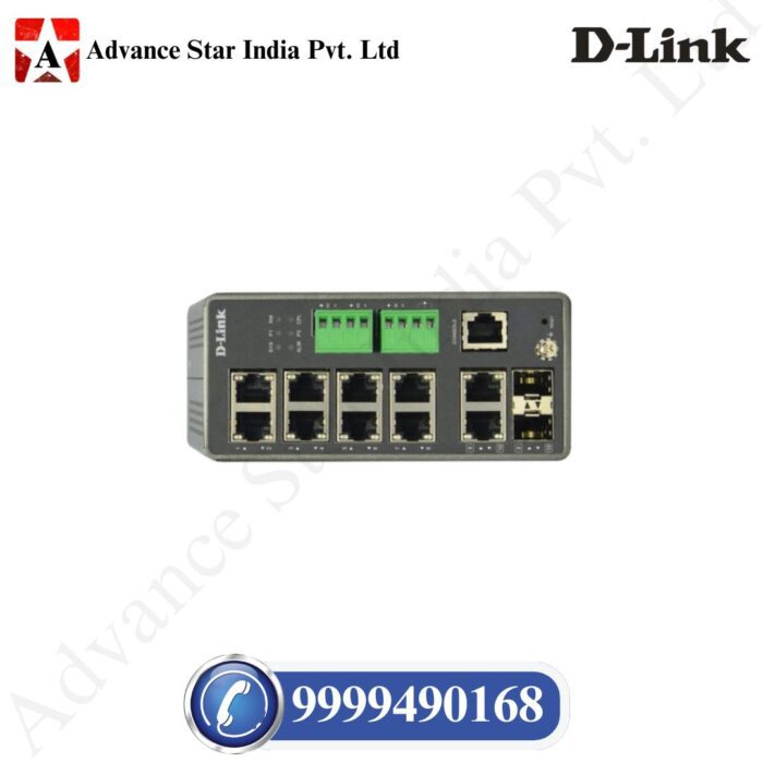 DIS-F200-10PS 8 Port PoE + Gigabit Switch