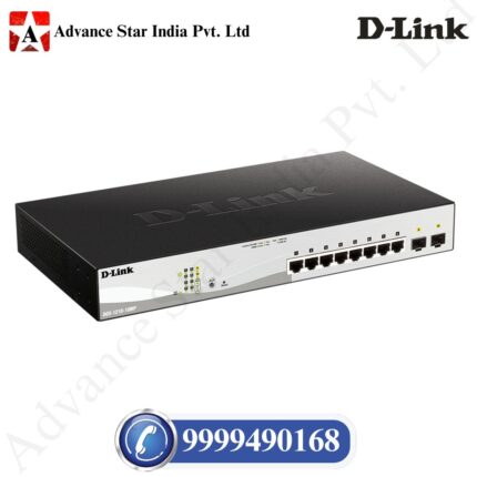 DGS-1210-10MP 10-Port Gigabit Smart Managed PoE Switch