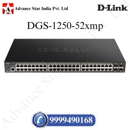 DGS-1250-52XMP Smart Managed PoE Switch