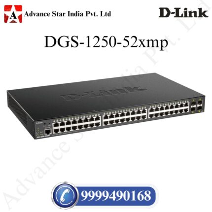 DGS-1250-52XMP Smart Managed PoE Switch