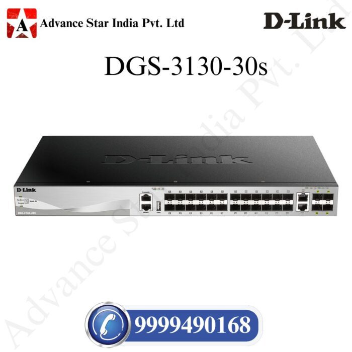 DGS-3130-30S Layer 3 Stackable Managed Switch