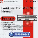 FortiGate-200F Firewall Dealer in Nehru Place Delhi