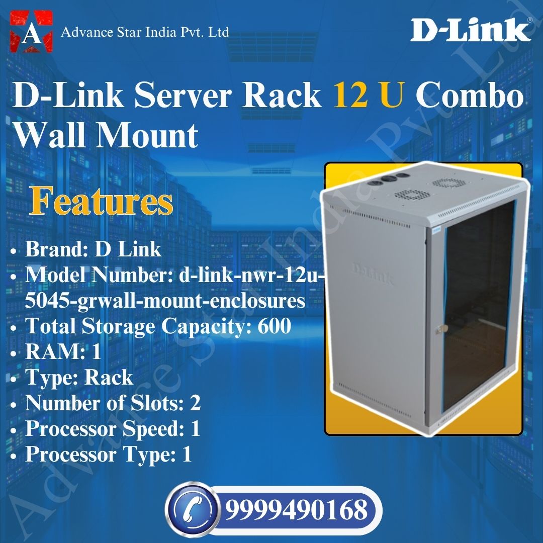 D-Link 12U Wall Mount Rack Dealer in Nehru Place Delhi