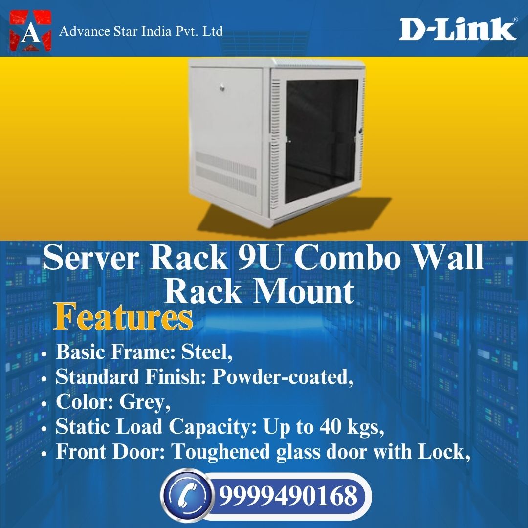 9U Wall Mount Rack Dealer in Nehru Place Delhi