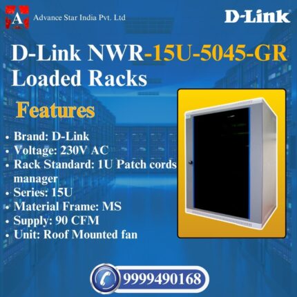 D-Link 15U Rack Loaded CKD Wall Mount | Extra Sale