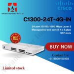 Cisco 1300- 24T-4G IN Managed Switch 24 Port