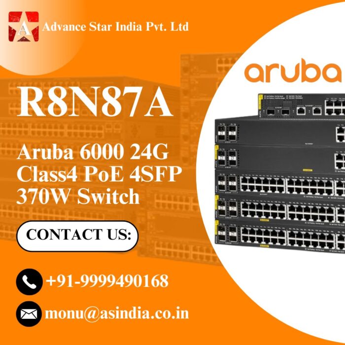 R8N87A Aruba 6000 24G Class4 PoE Switch