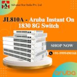 JL810A 8 Port Instant On Managed Switch