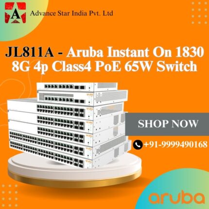 JL811A 8-Port Smart-Managed PoE Switch