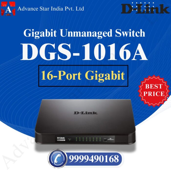 DGS-1016A Gigabit Unmanaged Switch