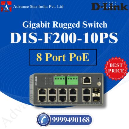 DIS-F200-10PS 8 Port PoE + Gigabit Switch