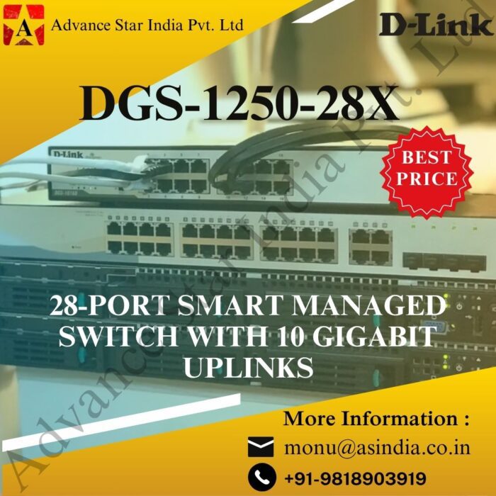 DGS-1250-28X Smart Managed Switch
