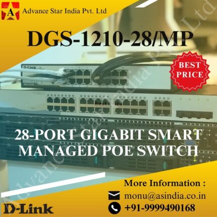 DGS-1210-28MP Smart Managed PoE Switch