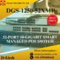 DGS-1250-52XMP Smart Managed PoE Switch