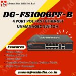 DG-FS1006PF-B 4 Port PoE Ethernet Switch