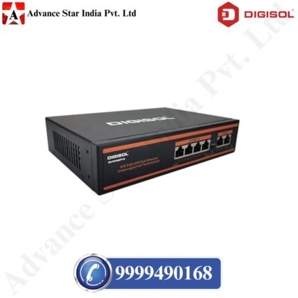 DG-FS1006PF-B 4 Port PoE Fast Ethernet Unmanaged Switch - Image 4