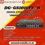 DG-GS1010PF-B 8 Port PoE Switch