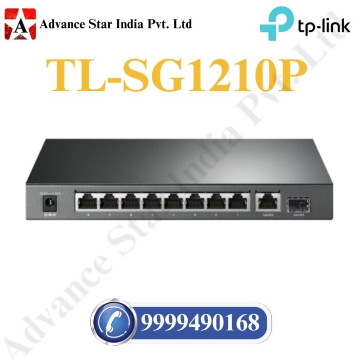 TL-SG1210P Gigabit Switch with Port PoE