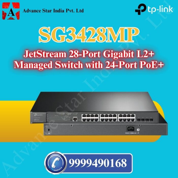 232 TP-Link TL-SG3428MP 24 Port Gigabit Switch